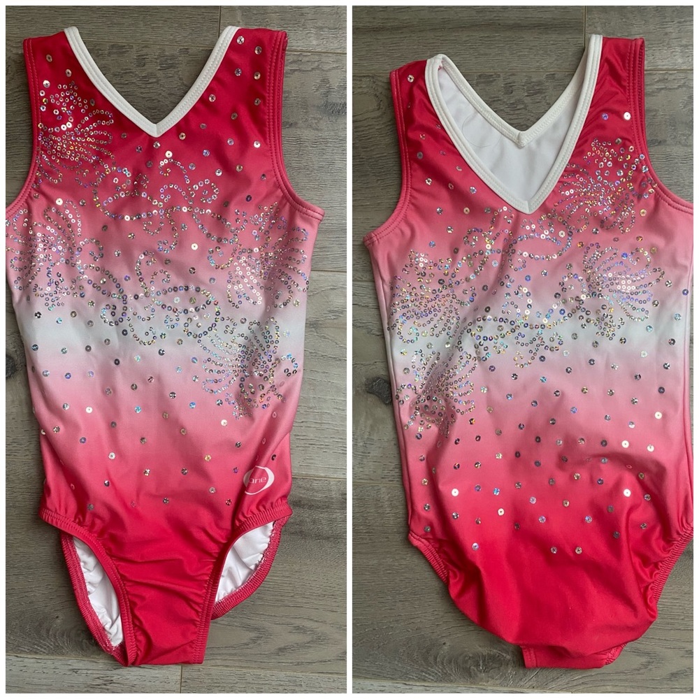 Ozone Gymnastics Leotard NWOT CM